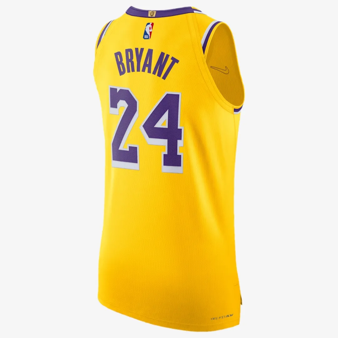 NIKE LOS ANGELES LAKERS ICON EDITION #24 KOBE BRYANT AUTHENTIC JERSEY