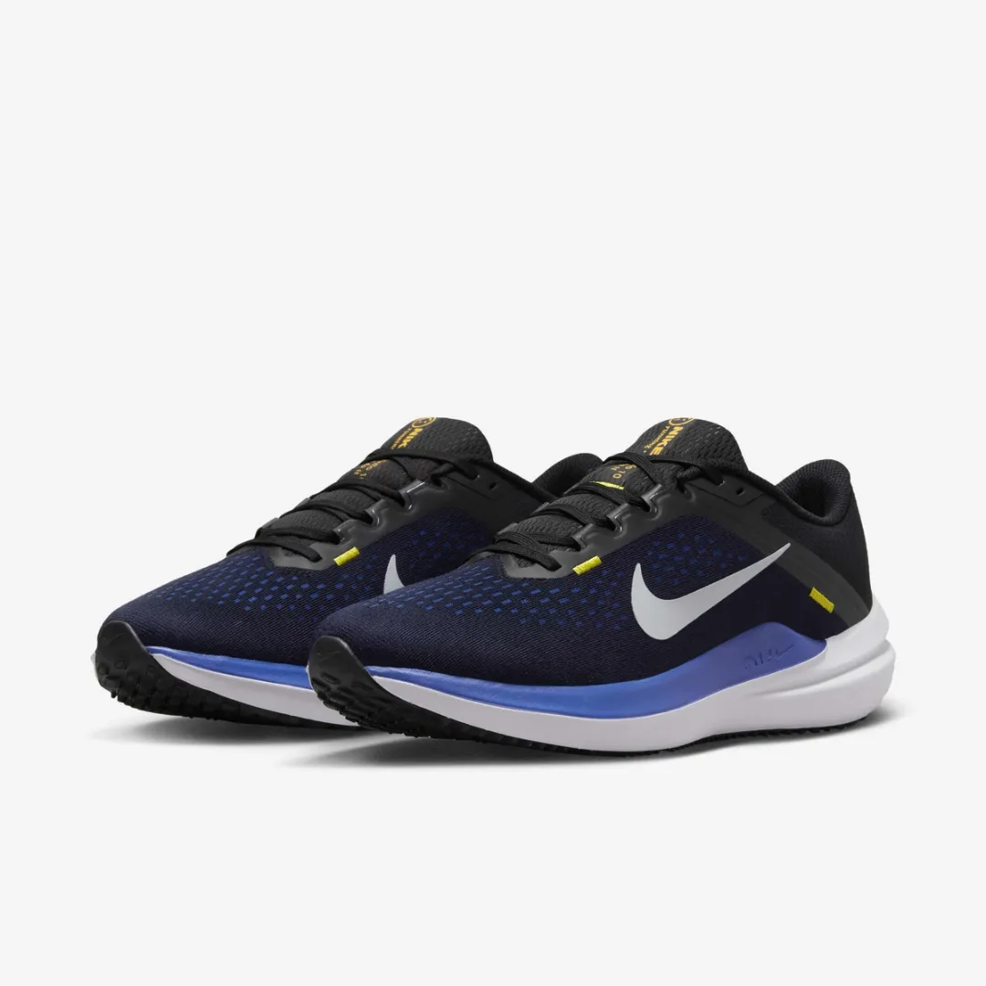 NIKE WINFLO 10 BLACK RACER BLUE WHITE