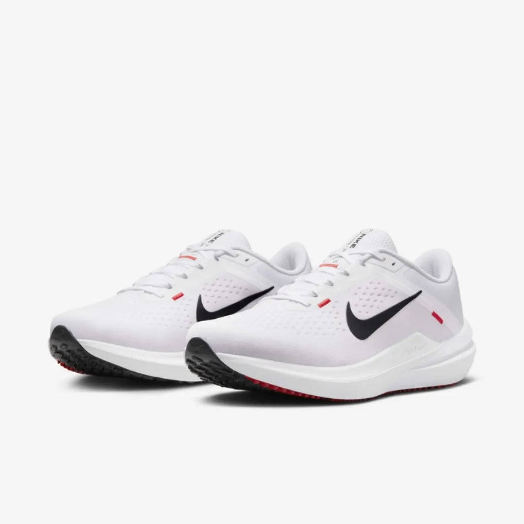 NIKE WINFLO 10 WHITE LIGHT CRIMSON BLACK
