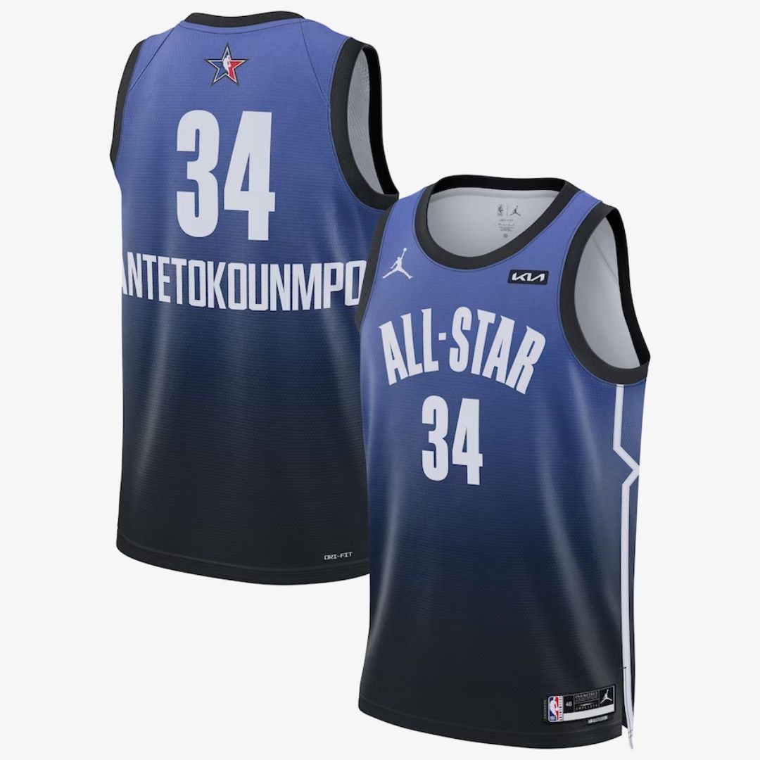 JORDAN 2023 ALL STAR SWINGMAN JERSEY BLUE - GIANNIS ANTETOKOUNMPO
