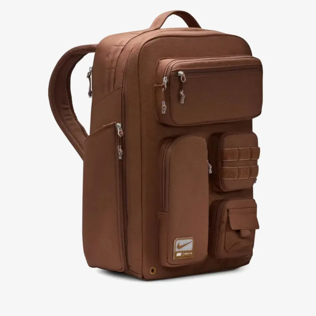 NIKE UTILITY ELITE BACKPACK 37L FAUNA BROWN