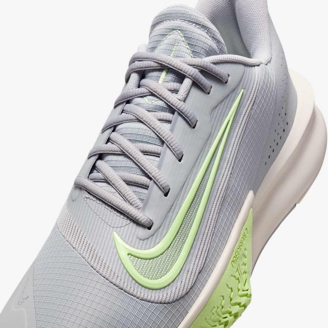 NIKE PRECISION 7 WOLF GREY BARELY VOLT