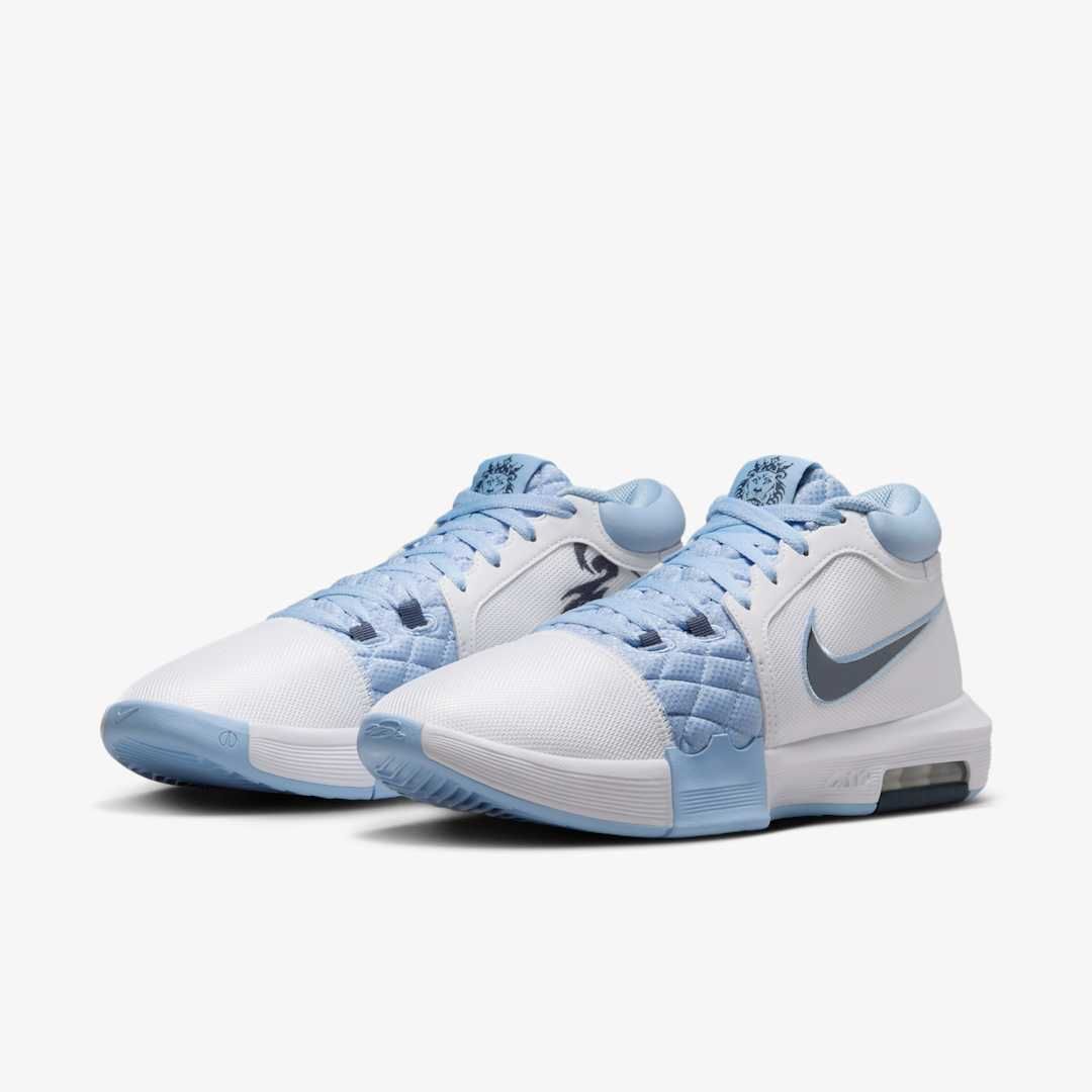 NIKE LEBRON WITNESS 8 EP WHITE THUNDER BLUE ALUMINIUM