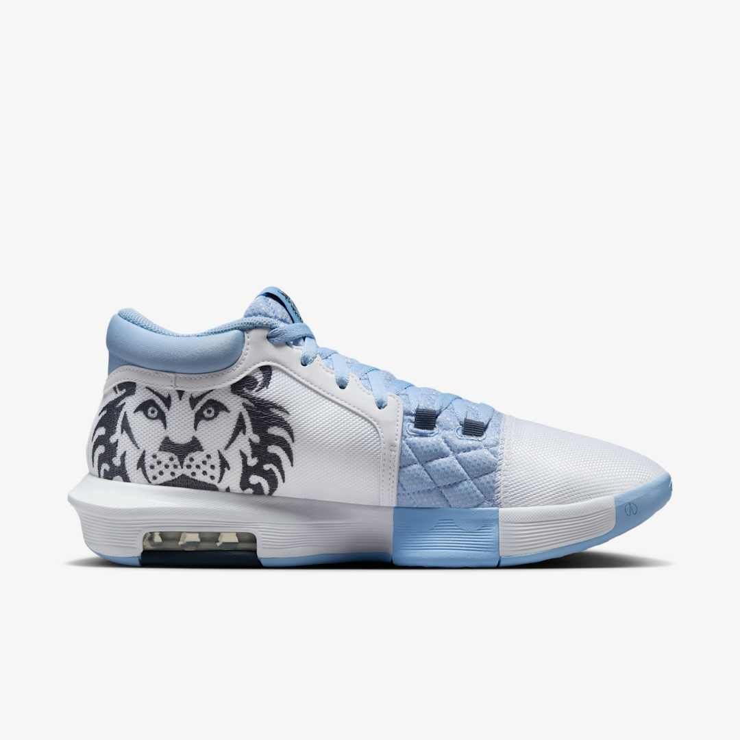 NIKE LEBRON WITNESS 8 EP WHITE THUNDER BLUE ALUMINIUM