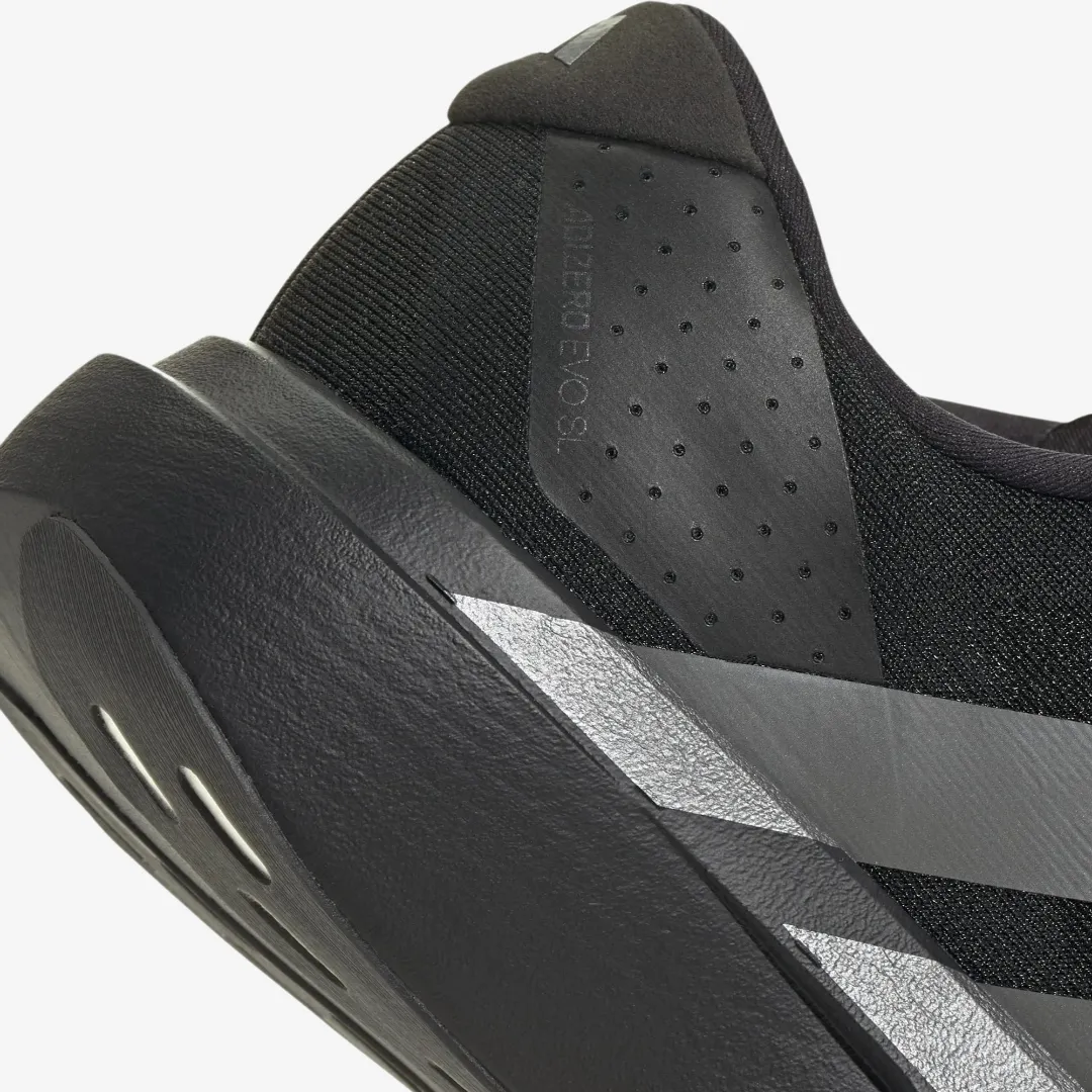 ADIDAS ADIZERO EVO SL CORE BLACK IRON METALLIC